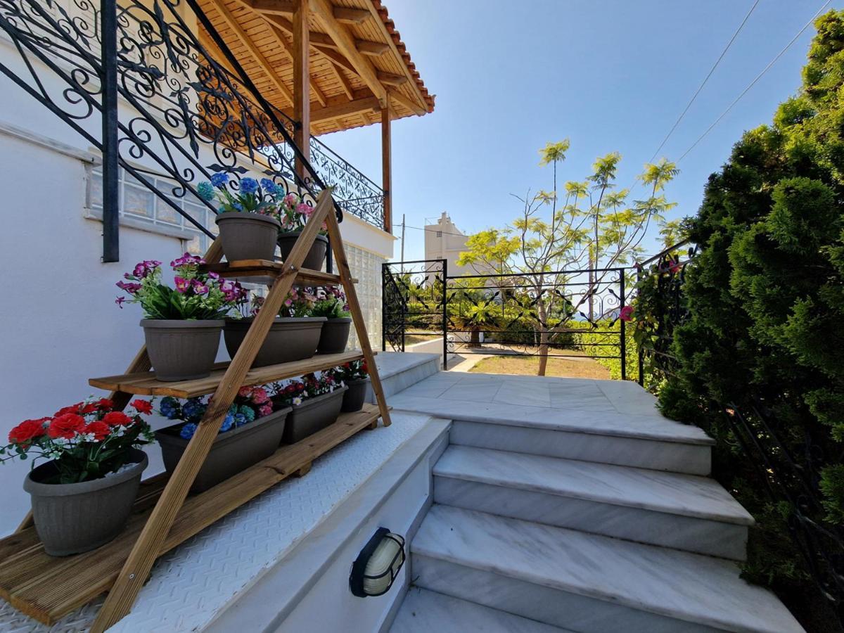 Villa Liana : Luxury Villa With Fantastic Sea View, Near Airport Pórto Ráfti Exterior photo