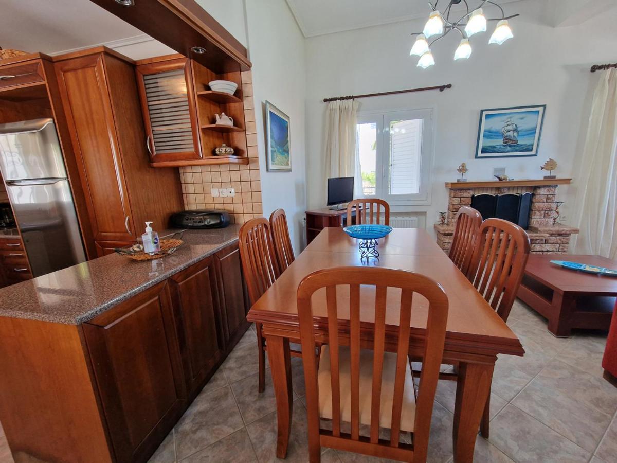 Villa Liana : Luxury Villa With Fantastic Sea View, Near Airport Pórto Ráfti Exterior photo