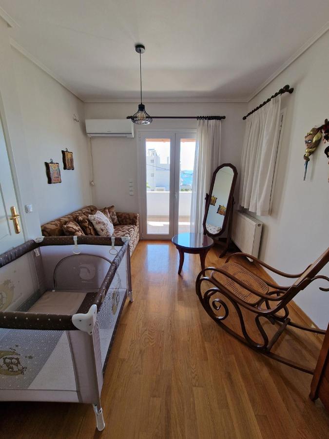 Villa Liana : Luxury Villa With Fantastic Sea View, Near Airport Pórto Ráfti Exterior photo
