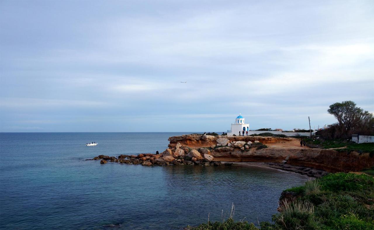 Villa Liana : Luxury Villa With Fantastic Sea View, Near Airport Pórto Ráfti Exterior photo